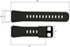 Ремінець для смарт годинника Modfit Shockwave Black - зображення 3