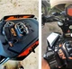 Мото перчатки KTM без пальцев дышащие с костяшкой Черно-оранжевый XXL - изображение 4