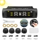 Система контроля давления в шинах и температуры на солнечной батарее TPMS датчики давления шин, измерение давления в колесах автомобиля - изображение 3