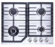 Газовая варочная поверхность Perfelli diamond mw69c inox - изображение 1