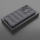 Силиконовый (TPU) чехол Deexe Terra Case для Xiaomi Redmi Note 13 5G - Dark Grey - изображение 2