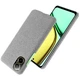 Защитный чехол KSQ Cloth Style для Realme C67 - Light Grey - изображение 3