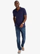 Поло длинное мужское U.S.Polo Assn 113045-9800A(classic navy) L Темно-синее (786667081087) - изображение 2