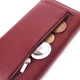 Женский оригинальный кошелек из натуральной кожи ST Leather 22522 Бордовый - изображение 7