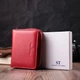 Гаманець для жінок яскравого кольору з натуральної шкіри ST Leather 22552 Червоний - зображення 8