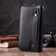 Мужской клатч на два отделения из натуральной кожи ST Leather 22531 Черный - изображение 5