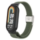 Ремешок для Xiaomi Smart Band 10/9/8, Braided Solo Loop, зеленый, нейлоновый плетеный браслет, эластичный сменный ремешок для фитнес-трекера с надежным креплением, ArmorStandart (ARM86882) - изображение 1