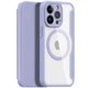 Протиударний Чохол-книжка Dux Ducis Skin X Pro with MagSafe для Apple iPhone 13 Pro (6.1") Purple - зображення 1