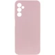Противоударный чехол Silicone Cover Lakshmi Full Camera (AAA) для Samsung Galaxy M35 5G розовый - изображение 1