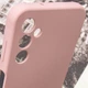 Противоударный чехол Silicone Cover Lakshmi Full Camera (AAA) для Samsung Galaxy M35 5G розовый - изображение 6