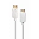 Кабель мультимедийный DisplayPort M to DisplayPort M 1.8m V1.2 Cablexpert (CC-DP2-6-W) - изображение 1
