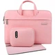 Сумка для ноутбука WIWU Campus Slim Case 13.3", розовая - изображение 1