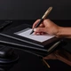 Ручка перьевая Parker PARKER 51 Deluxe Black GT FP18 F 57 011 - изображение 5