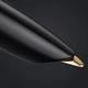 Ручка перьевая Parker PARKER 51 Deluxe Black GT FP18 F 57 011 - изображение 6