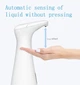 Автоматичний диспенсер для рідкого мила Automatic Soaр Dispenser білий - зображення 6