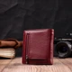 Маленький Жіночий Гаманець Із Натуральної Шкіри St Leather Бордовий (259619) - зображення 7