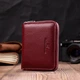 Жіночий шкіряний гаманець на блискавці з монетницею та тисненням ST Leather Бордовий (bg194fash91) - зображення 8
