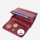 Гаманець жіночий шкіряний ST Leather Accessories leather-22507 Бордовий - зображення 5