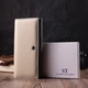 Кошелек женский кожаный ST Leather Accessories leather-22519 Разноцветный - изображение 8