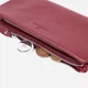 Кошелек женский кожаный ST Leather Accessories leather-22528 Бордовый - изображение 5