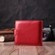 Женский горизонтальный бумажник из натуральной кожи ST Leather красного цвета для карт (bg225fash55) - изображение 14