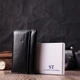 Практична універсальна ключниця із натуральної шкіри ST Leather Чорний (bg224fash83) - зображення 10