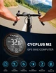 Велокомпьютер Cycplus М2 GPS Bluetooth Черный - изображение 4