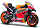 Металева модель мотоцикла Maisto Repsol Honda 2021 1:18 (0090159363729) - зображення 1