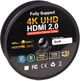 Кабель оптичний Cablexpert HDMI-HDMI 50 м Black (CCBP-HDMI-AOC-50M) - зображення 2