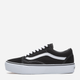 Tenisówki damskie materiałowe Vans Old Skool Platform VN0A3B3UY28 41 Czarny/Biały (190849399011) - obraz 1