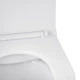 Унітаз підвісний безобідковий Kroner Harz WHI493736 RIMLESS з сидінням Slim Duroplast / Soft-close / Quick relase (KH493736WHIR) - изображение 7