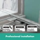Трап линейный для душа HANSGROHE RainDrain Rock 800мм сатин 56030000 - изображение 4