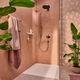 Душова лійка-трубка HANSGROHE Pulsify S EcoSmart 24мм пластик хром 24125000 - зображення 8