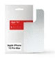 Защитная пленка на заднюю панель для Apple iPhone 15 Pro Max, Carbone Silver, гидрогелевая, глянцевая, серебряный карбон, самовосстановление от царапин, клей по всей поверхности, ArmorStandart (ARM71909) - изображение 1
