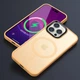 Чохол TPU+PC Metal Buttons with MagSafe Colorful для Apple iPhone 14 Pro (6.1") Orange - зображення 2