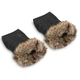 Рукавички для коляски Lionelo HANDMUFF BLACK - зображення 2