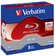 BD-RE Verbatim SL 25 GB 2x Jewel 5 шт (23942436157) - зображення 1