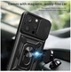 Чехол Camshield c кольцом-подставкой на iPhone 13 Pro / black - изображение 3