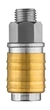 Муфта швидкознімна Neo Tools до компрессора, 1/4", 16бар, нержавіюча сталь, латунь - зображення 6