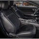 Накидки на сиденья автомобиля Elegant Napoli 700 216 (Черные, передние) - изображение 1