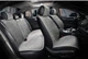 Накидки на сиденья автомобиля Elegant Palermo 700 103 (Серые, комплект перед и зад) - изображение 1