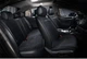 Накидки на сиденья автомобиля Elegant Napoli 700 116 (Черные, комплект перед и зад) - изображение 1