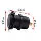 Автомобильный врезной адаптер SF-50-2 12v 24v 2 USB 2.1+1A (красная подсветка) - изображение 4