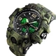 Часы наручные 1155BCMGN SKMEI с подсветкой, GREEN CAMO - изображение 2
