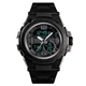 Часы наручные 1452BK SKMEI с подсветкой, BLACK-BLACK - изображение 1