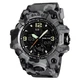 Часы наручные 1155BCMGY SKMEI с подсветкой, GRAY CAMO - изображение 4