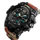 Часы наручные 1155BAG SKMEI с подсветкой, RED CAMO-BLACK - изображение 2