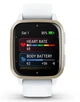 Смарт-часы Garmin Venu Sq 2&nbsp;Light Gold Aluminum Bezel with White Case and Silicone Band (010-02701-81) - изображение 2