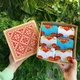 Подарочный набор женских носков 36-41 р на 6 пар с рисунком love is лето-осень-весна разноцветных - изображение 6