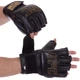 Перчатки для смешанных единоборств MMA кожаные UFC PRO Prem UHK-75059 L-XL черный - изображение 1